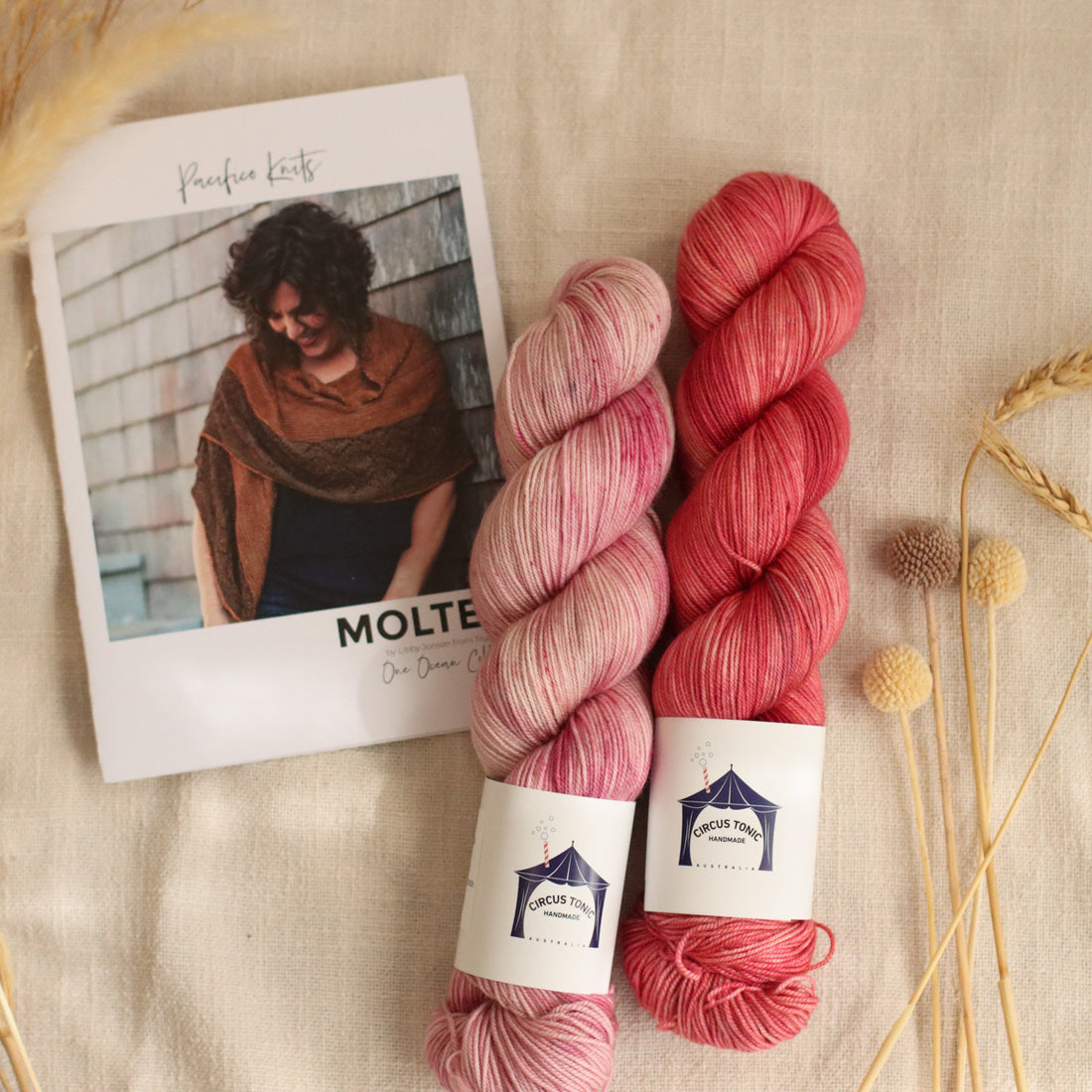 Molten Shawl by Libby Jonson | Knitting Kit