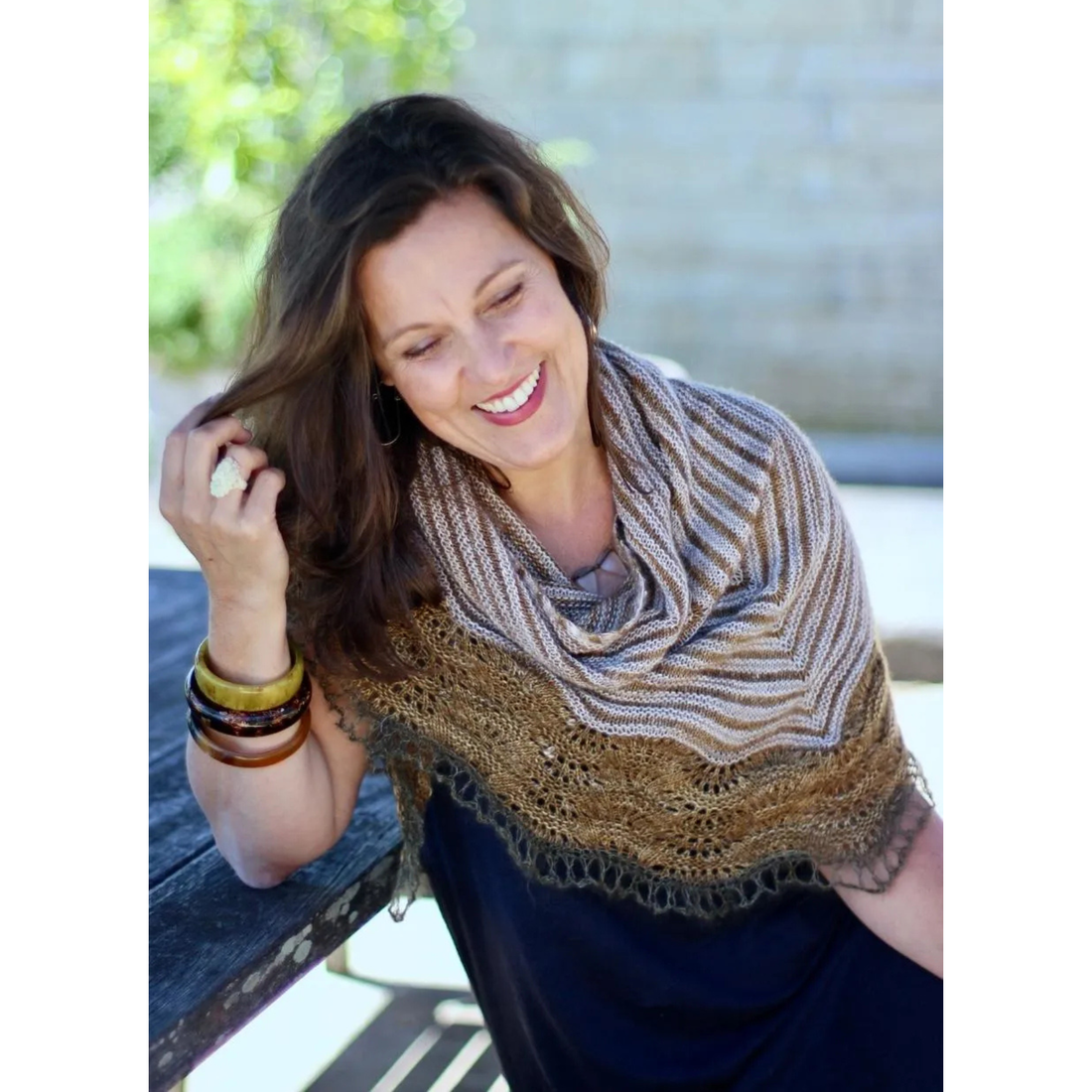 Belle Shawl | Printed Pattern