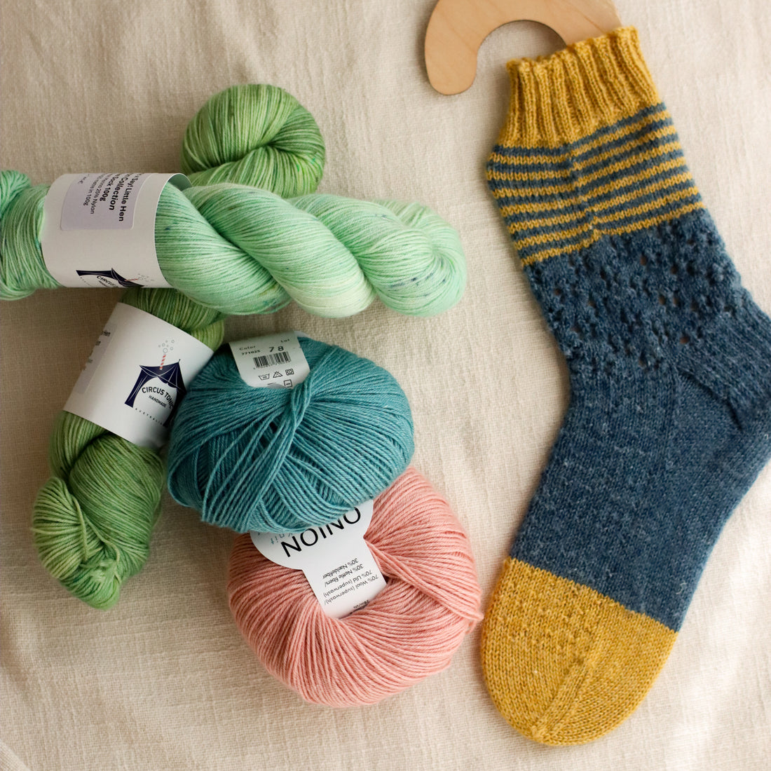 Sock of the Month Club | September KAL Luxe Kit