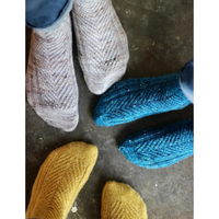 Lodestone Socks by Truly Myrtle | Printed Pattern