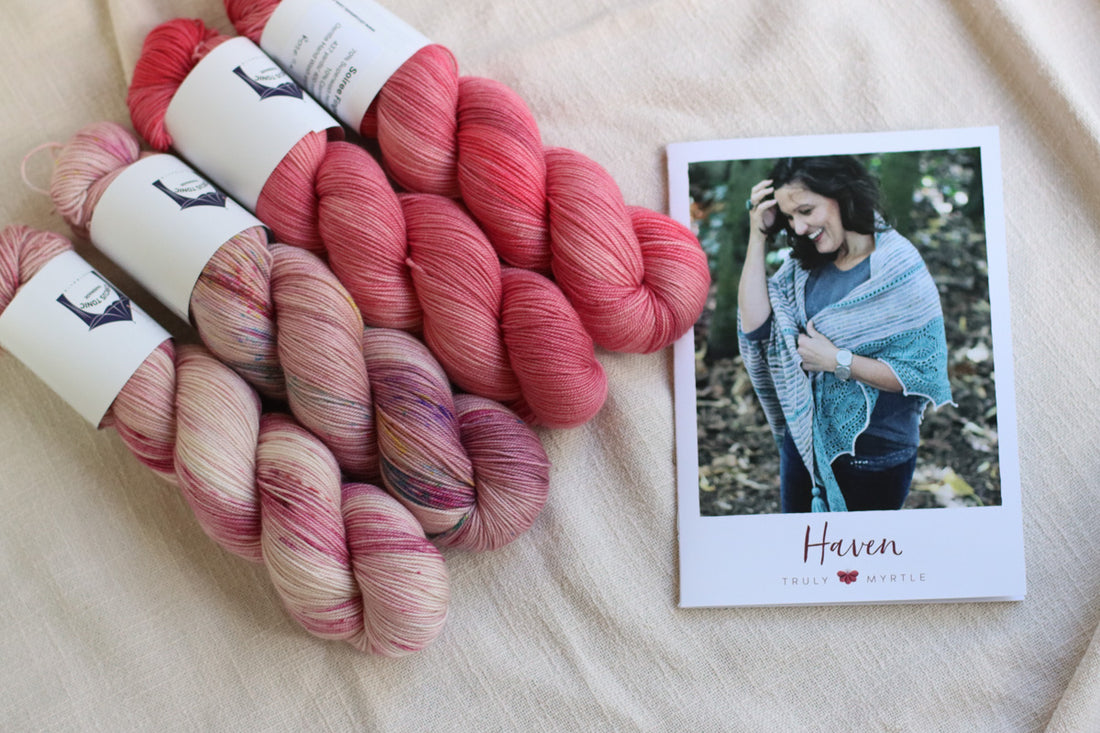 Haven Shawl by Libby Jonson | Knitting Kit