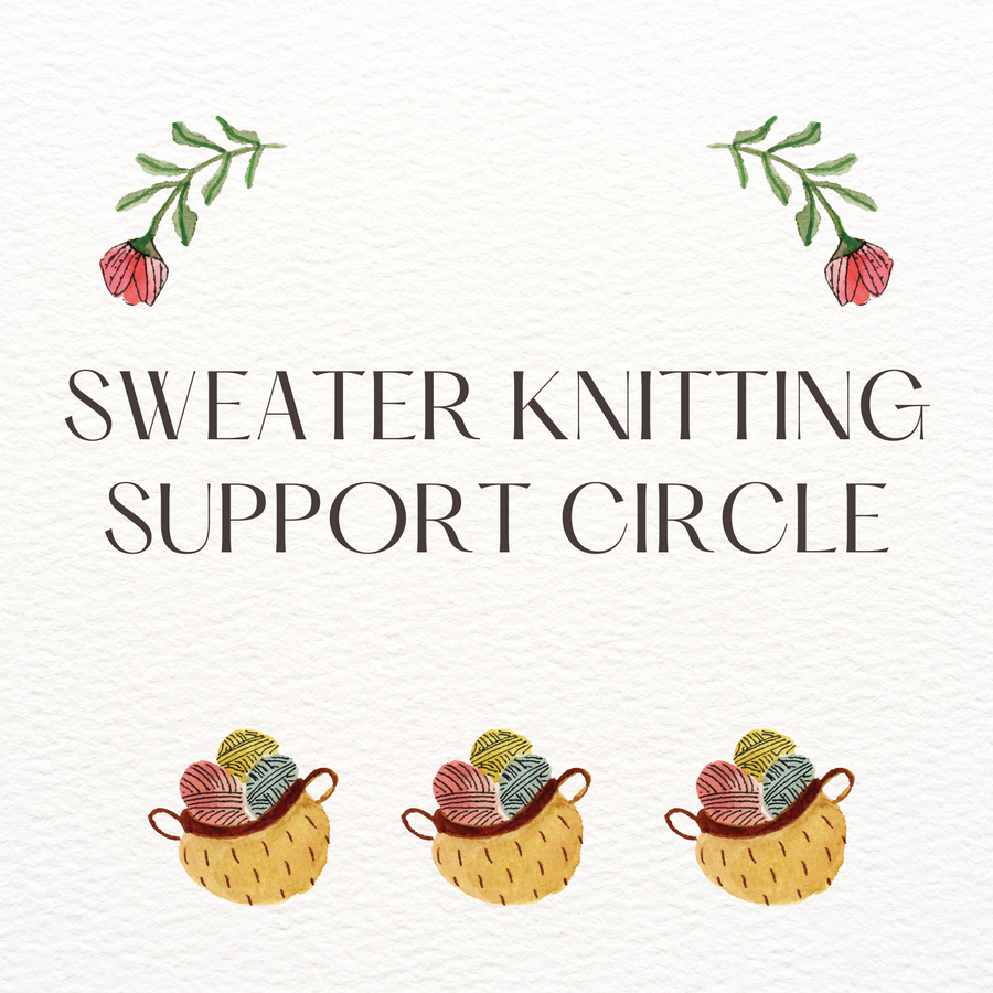 Sweater Knitting Support Circle - 25th of October