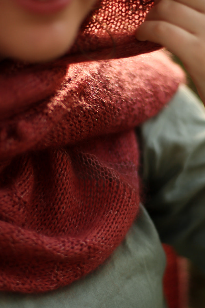 Winter's Path Wrap | PDF Knitting Pattern