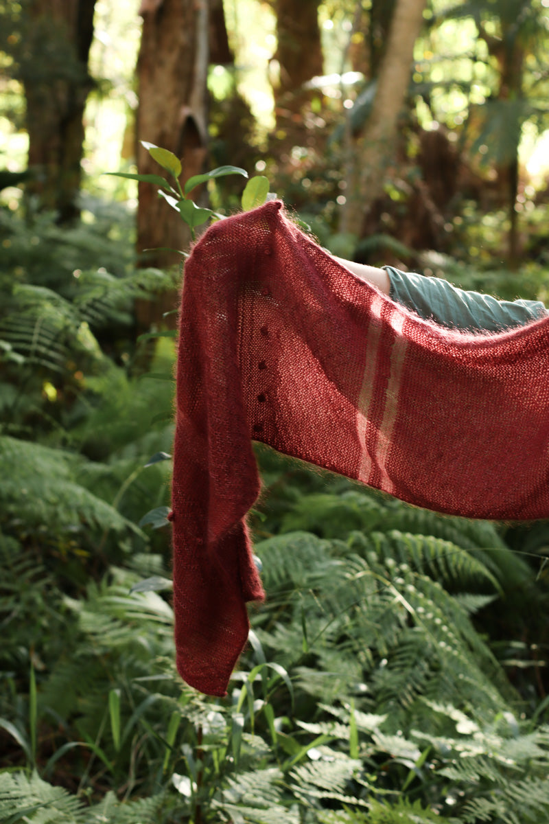 Winter's Path Wrap | PDF Knitting Pattern