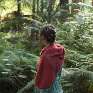 Winter's Path Wrap | PDF Knitting Pattern