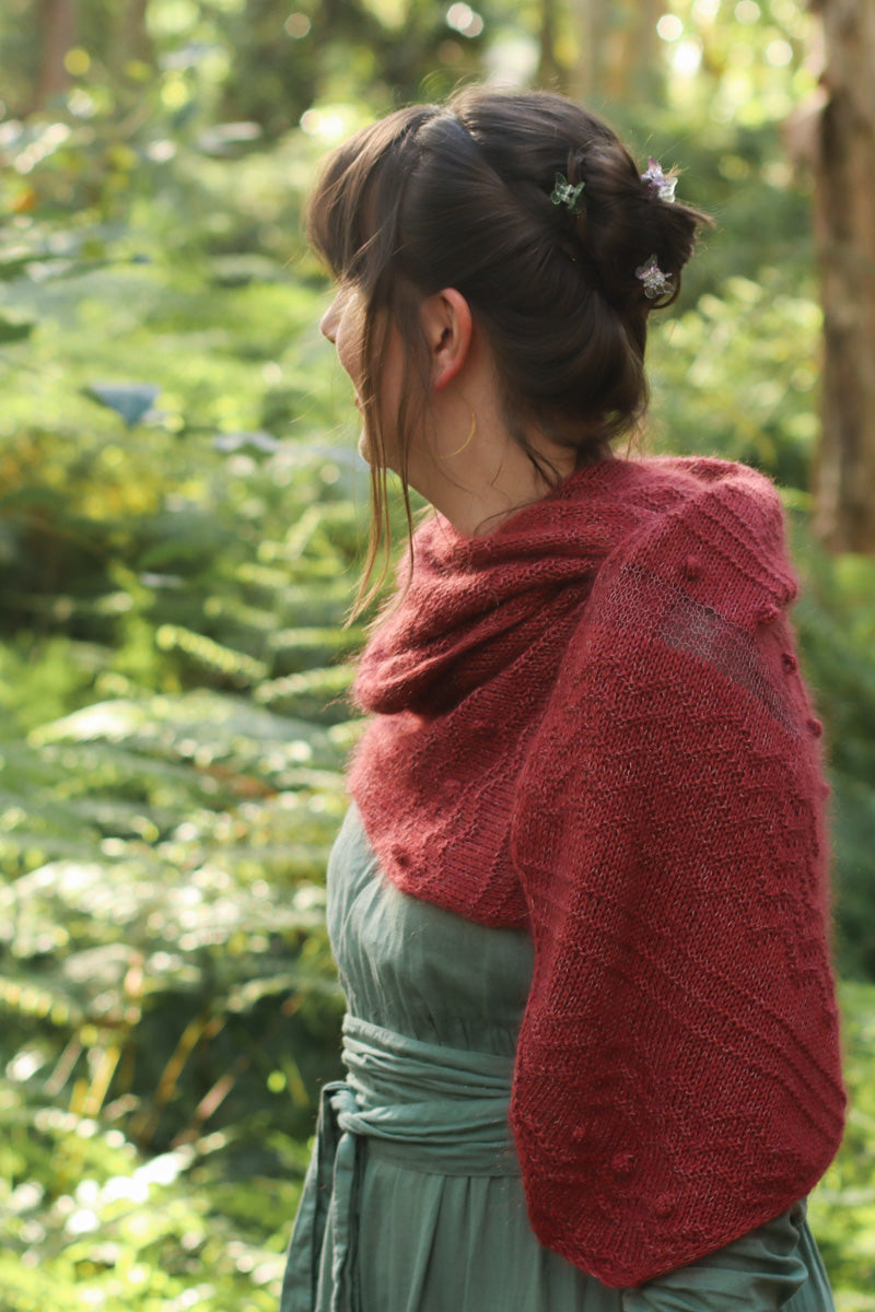 Winter's Path Wrap | PDF Knitting Pattern