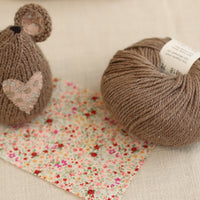 Tea Mouse Knitting Kit | Woolly