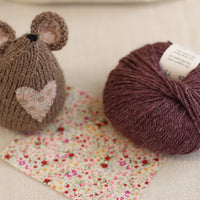 Tea Mouse Knitting Kit | Woolly