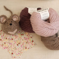 Tea Mouse Knitting Kit | Woolly