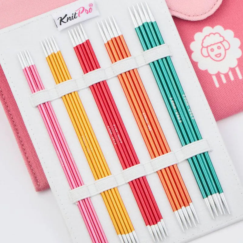 KnitPro Zing DPN Set | 15cm Deluxe Set