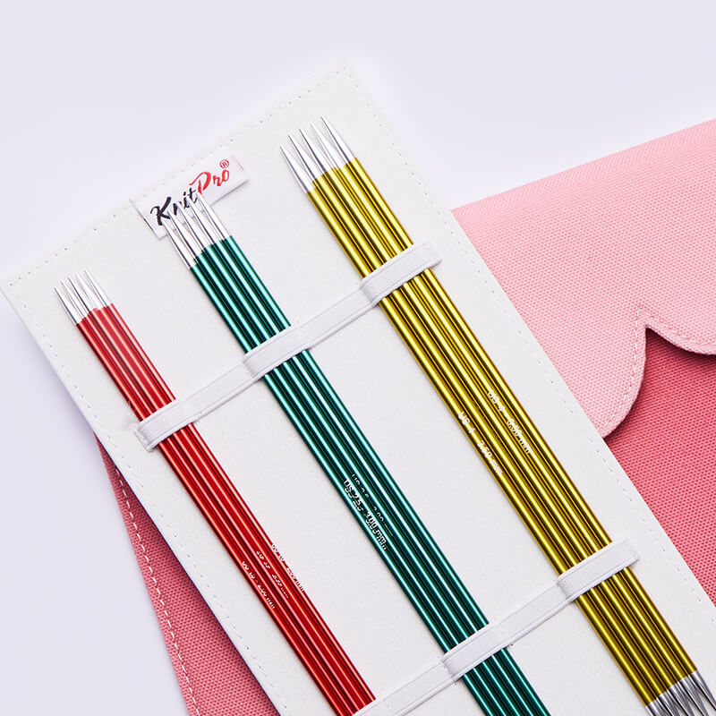 KnitPro Zing DPN Set | 15cm Double Pointed Knitting Needle Set