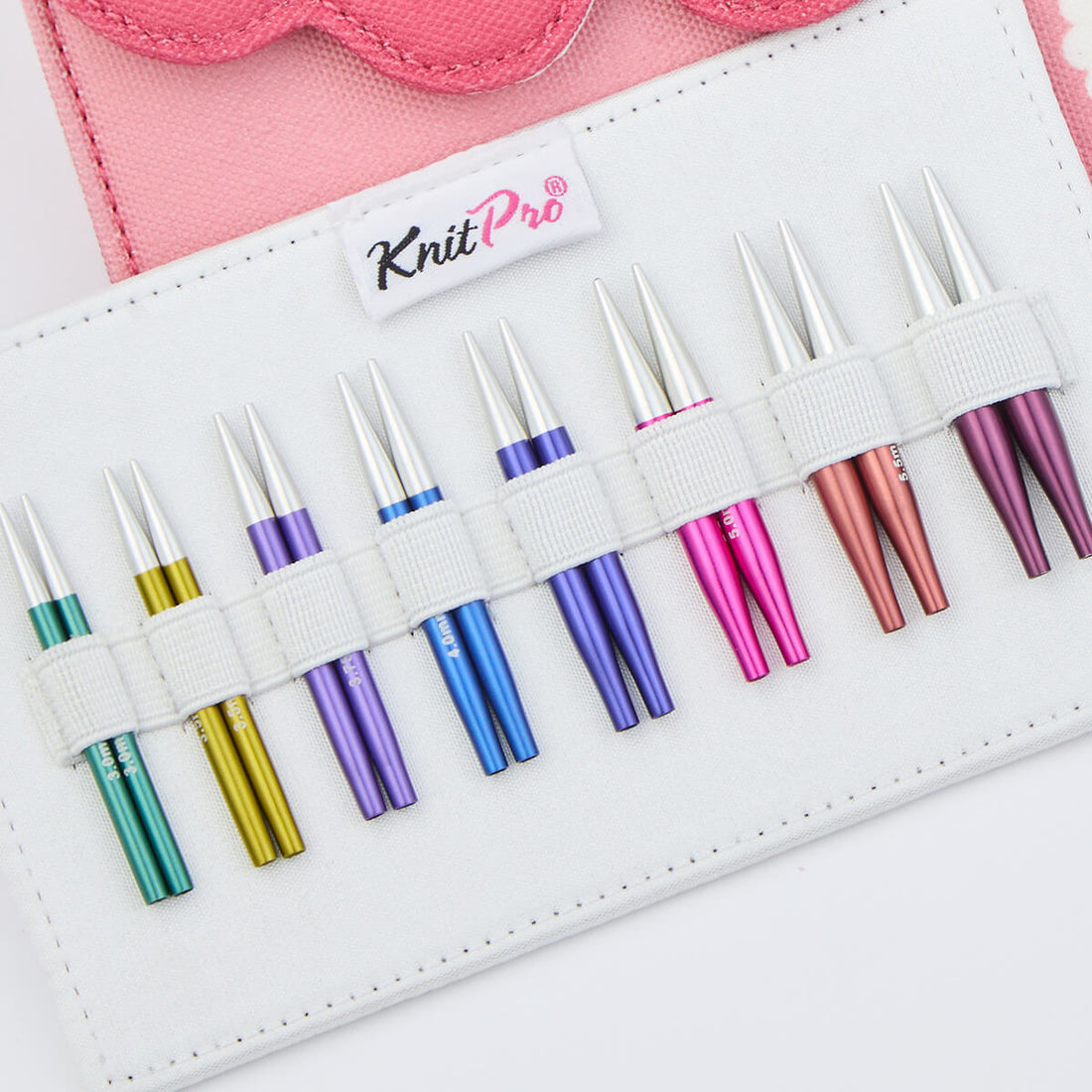 KnitPro Zing Interchangeable Knitting Needle Set | Mini Tips 2"