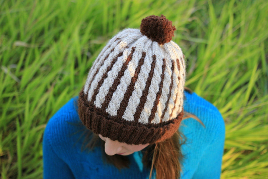 Wafer Cable Beanie | PDF Knitting Pattern