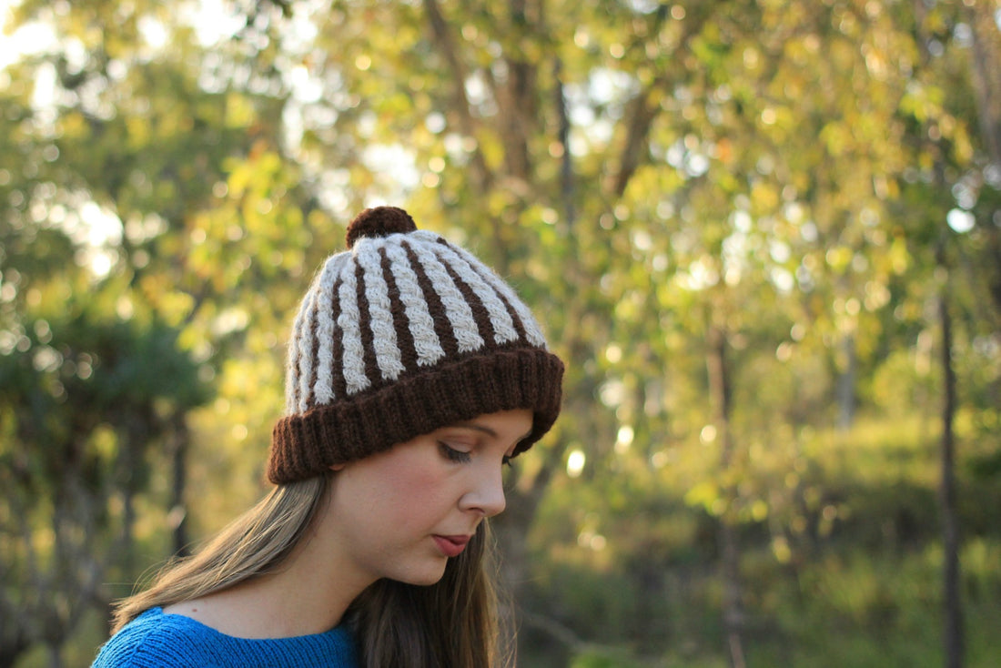 Wafer Cable Beanie | PDF Knitting Pattern