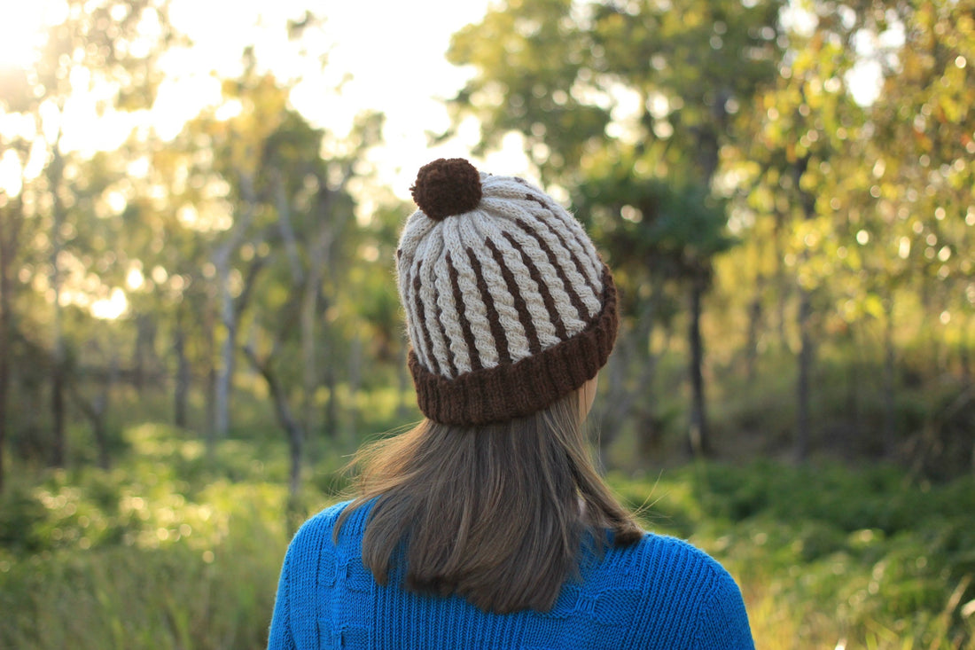 Wafer Cable Beanie | PDF Knitting Pattern