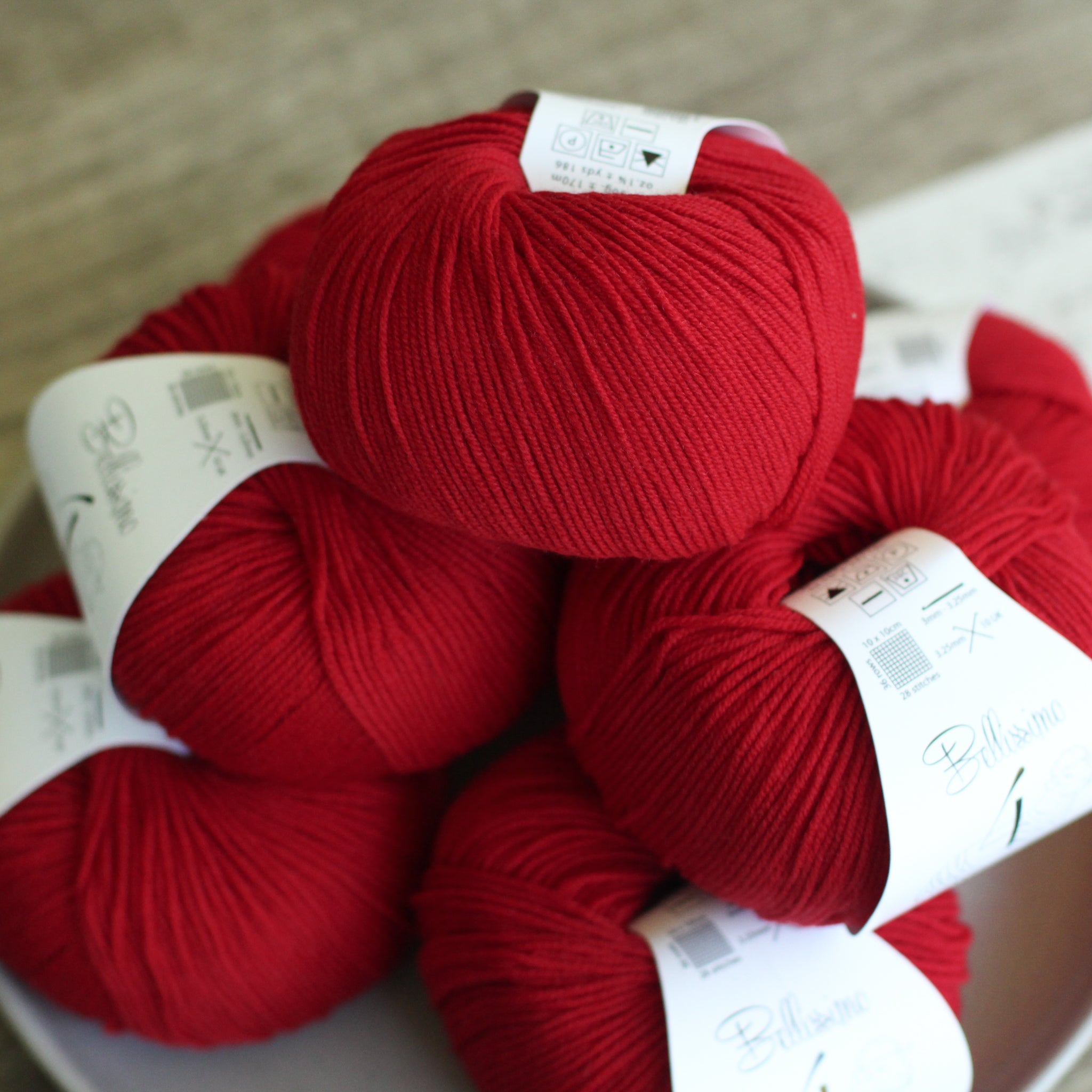 Bellissimo 4 Merino Extra Fine | 4ply fingering merino wool yarn – Say ...