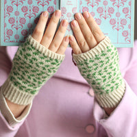 Bilberry Fingerless Mitts | PDF Knitting Pattern