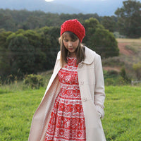 Cherry Pie Beret | PDF Knitting Pattern