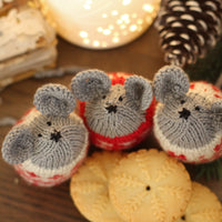 Nordic Christmas Mice | PDF Knitting Pattern