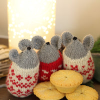 Nordic Christmas Mice | PDF Knitting Pattern