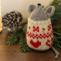 Nordic Christmas Mice | PDF Knitting Pattern