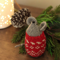 Nordic Christmas Mice | PDF Knitting Pattern