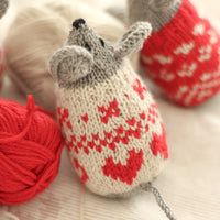 Nordic Christmas Mice | PDF Knitting Pattern