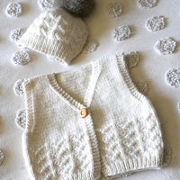 Piper Vest and Hat by Lisa F Design | Printed Pattern