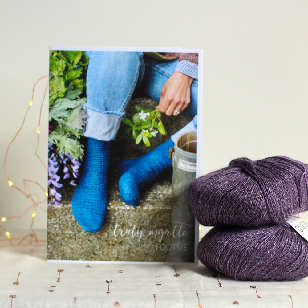 Footsie Socks by Libby Jonson | Knitting Kit