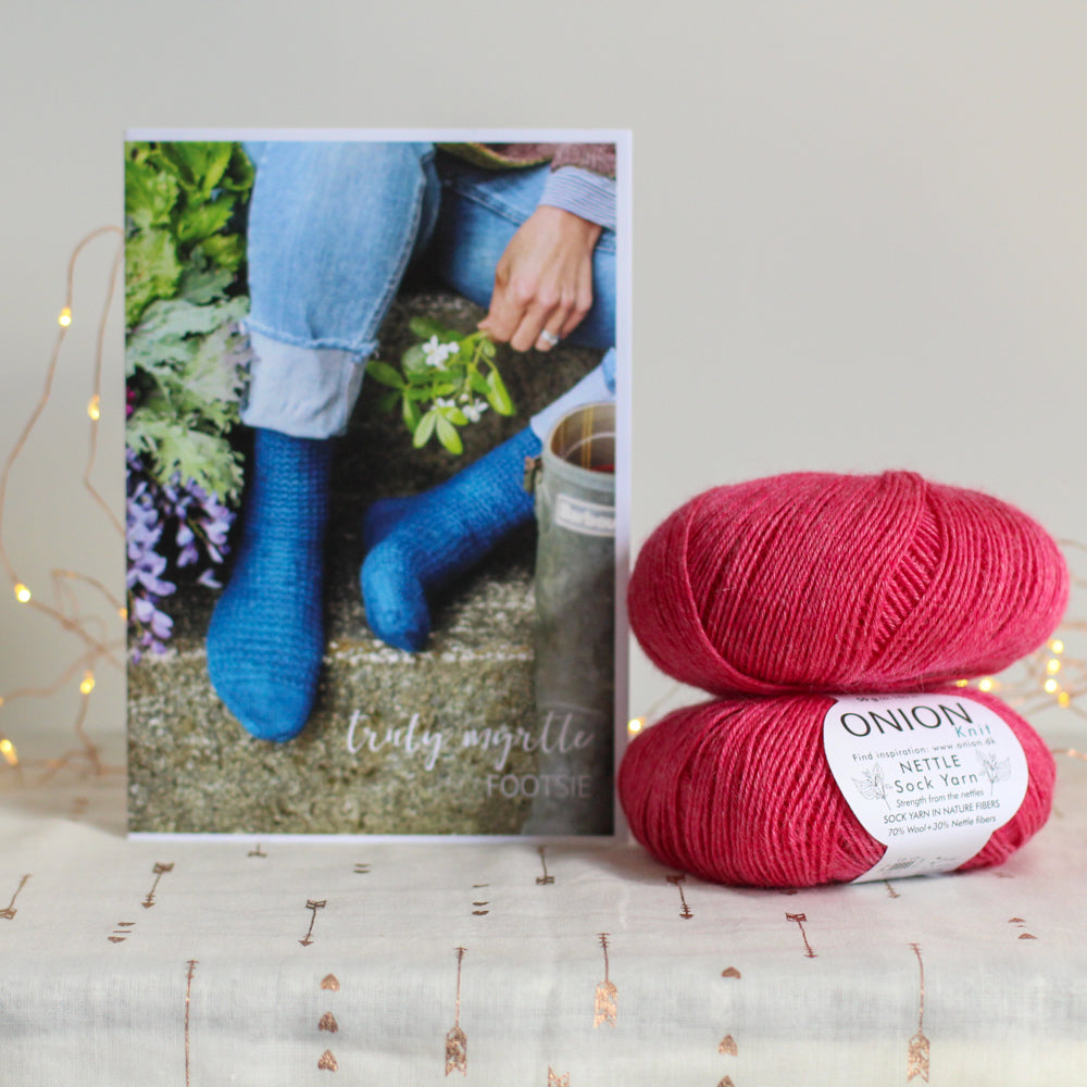 Footsie Socks by Libby Jonson | Knitting Kit