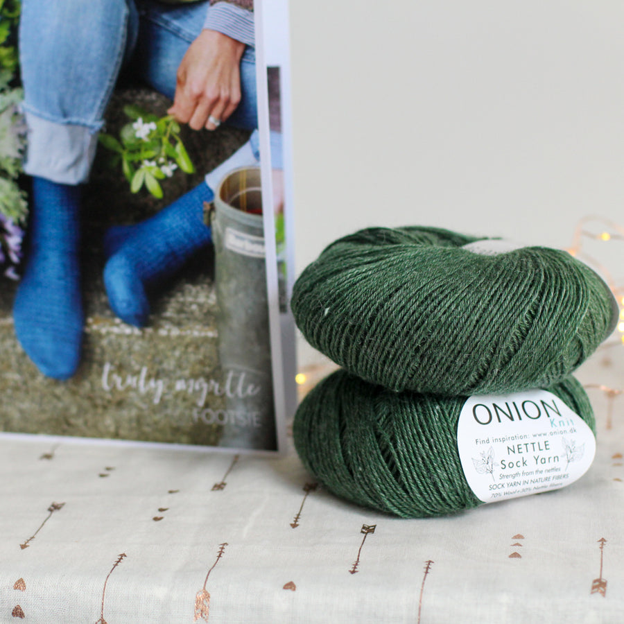 Footsie Socks by Libby Jonson | Knitting Kit