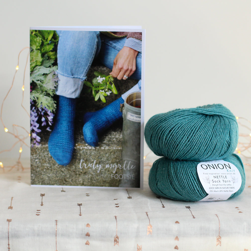 Footsie Socks by Libby Jonson | Knitting Kit