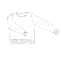 Gingersnap Sweater | Printed Pattern