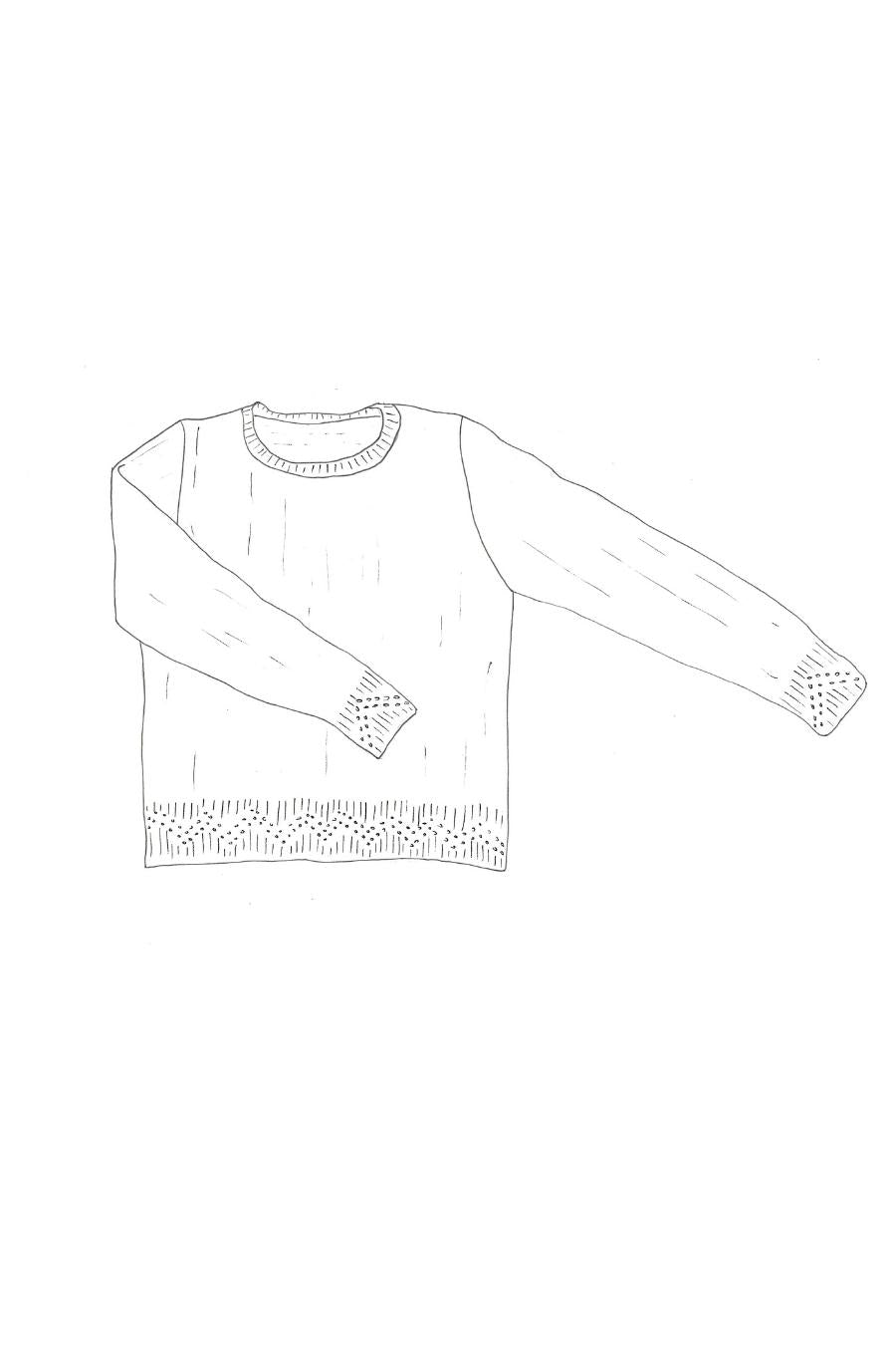 Gingersnap Sweater | Printed Pattern