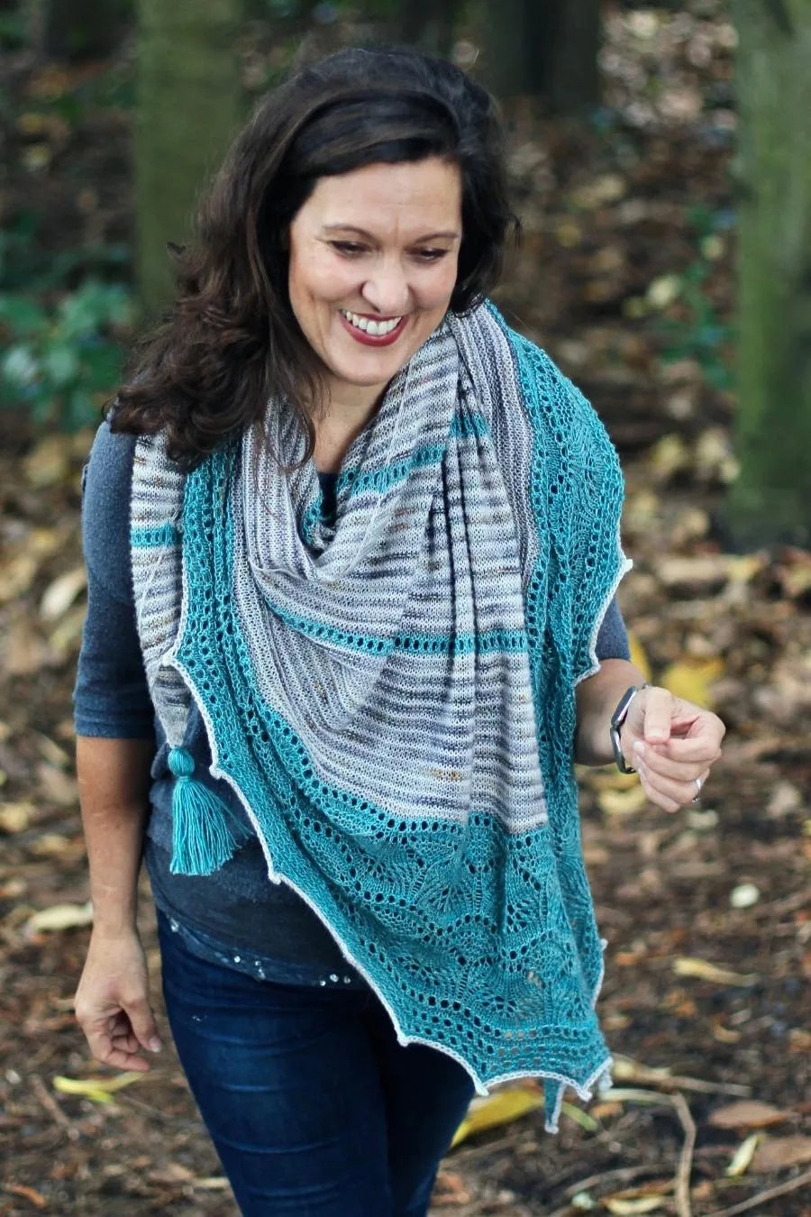 Haven Shawl | Printed Pattern