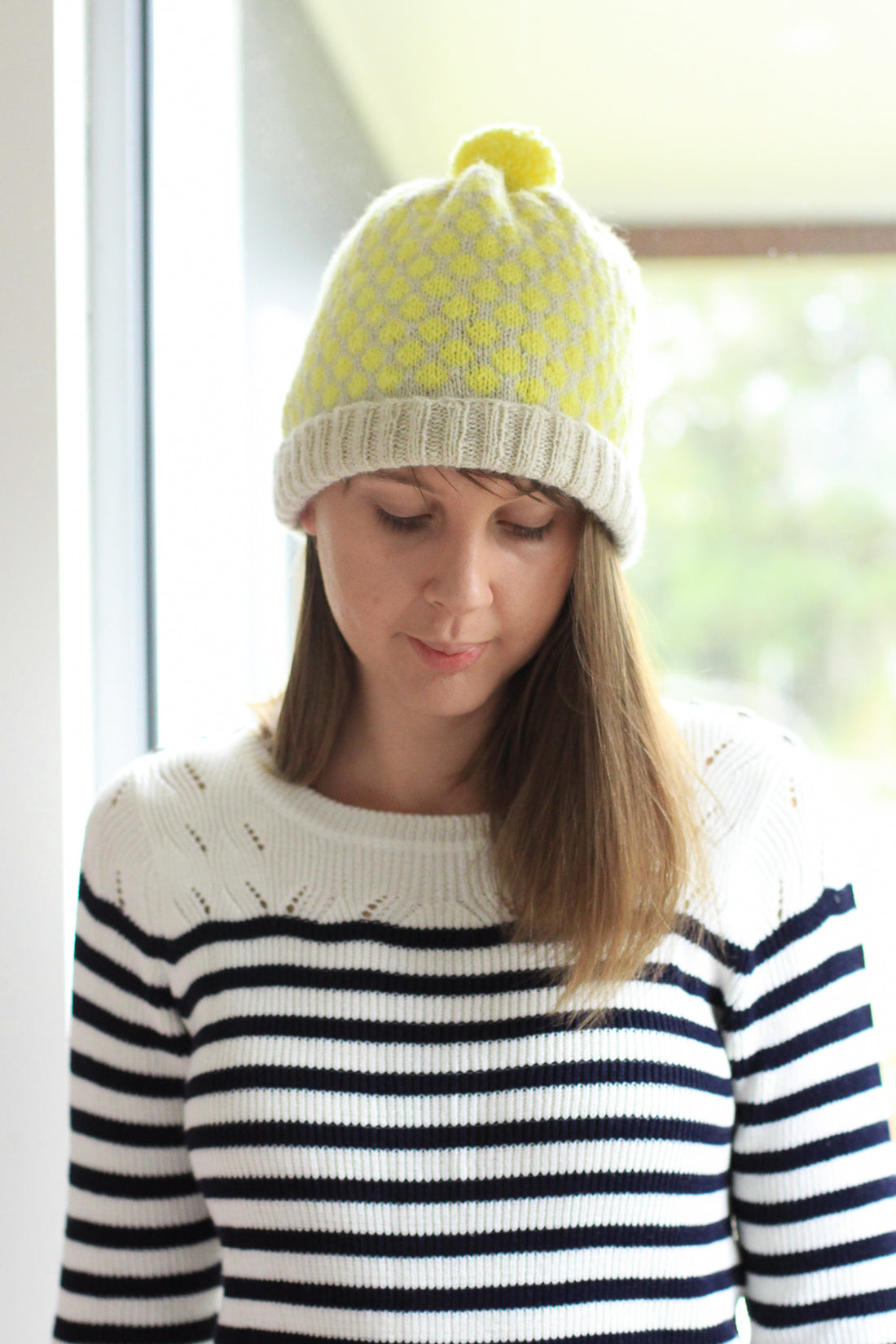 Darling Dots Beanie | PDF Knitting Pattern