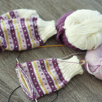Friday Fair Isle Socks | PDF Knitting Pattern