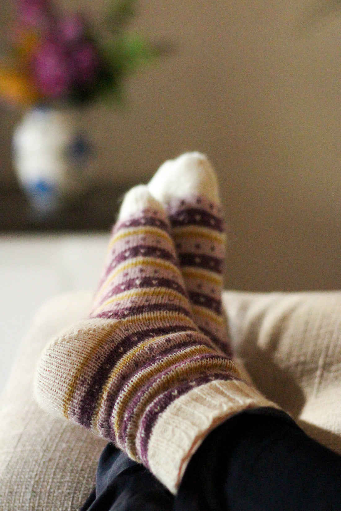 Friday Fair Isle Socks | PDF Knitting Pattern