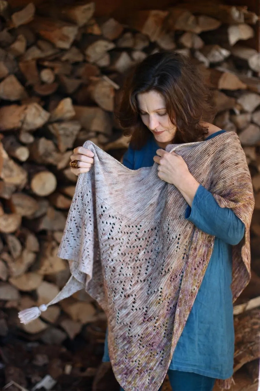 Juniper Shawl | Printed Pattern