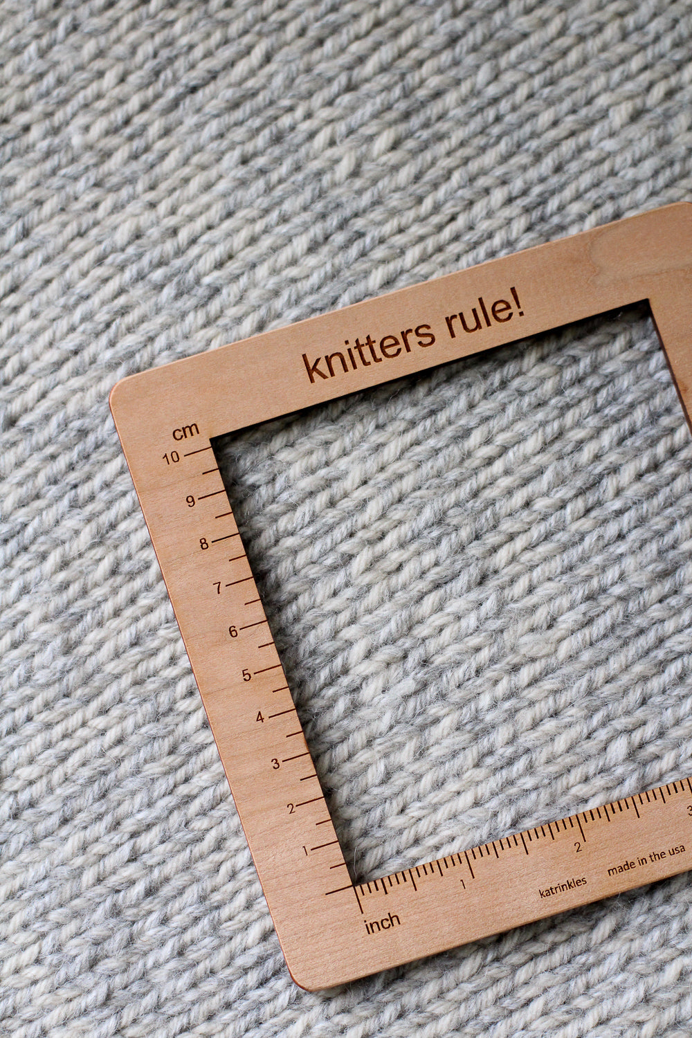 Wooden Tension Ruler 10cm/4