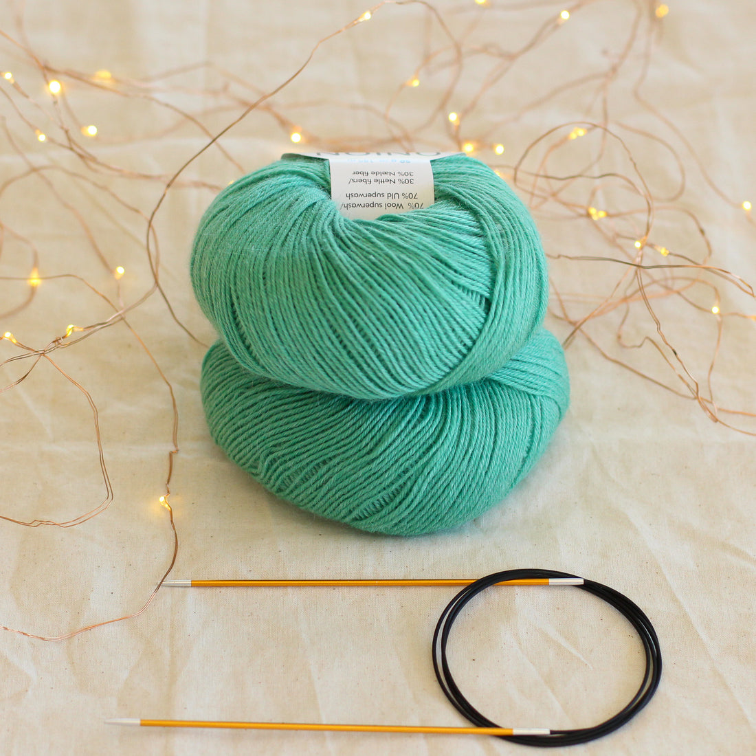 Learn to Knit Socks Kit | Solid