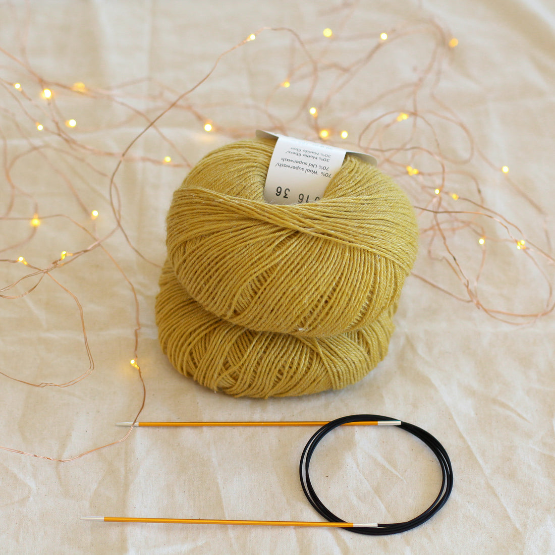 Learn to Knit Socks Kit | Solid