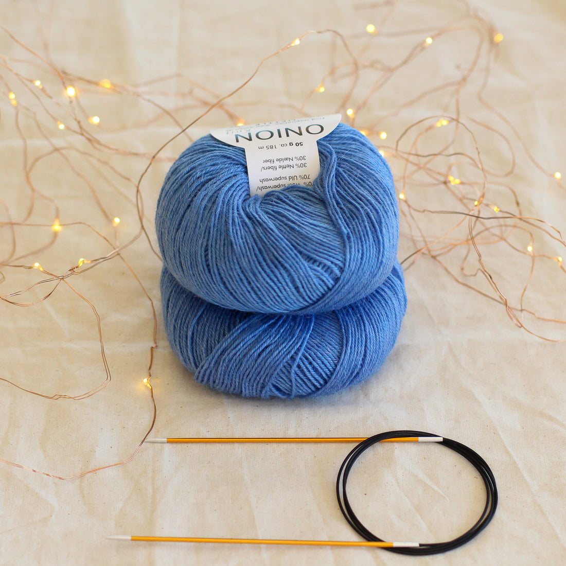 Learn to Knit Socks Kit | Solid