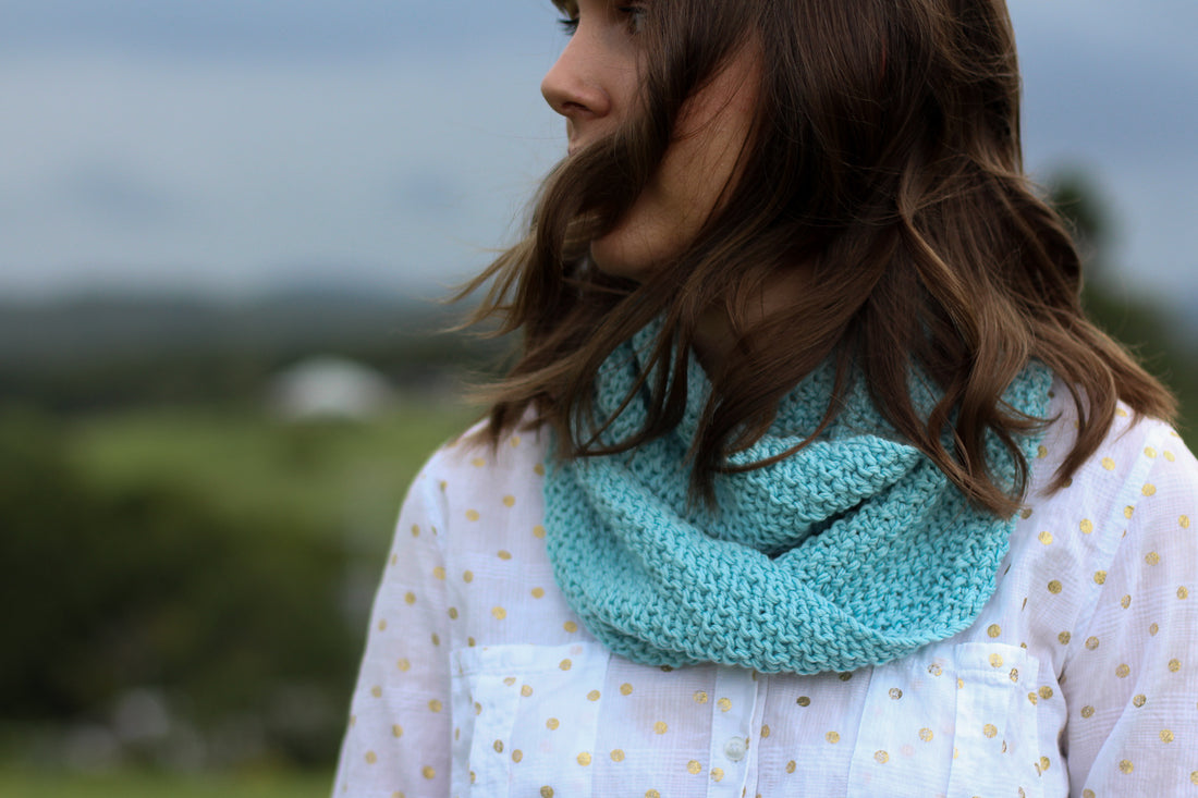 Maple Infinity Scarf | PDF Knitting Pattern