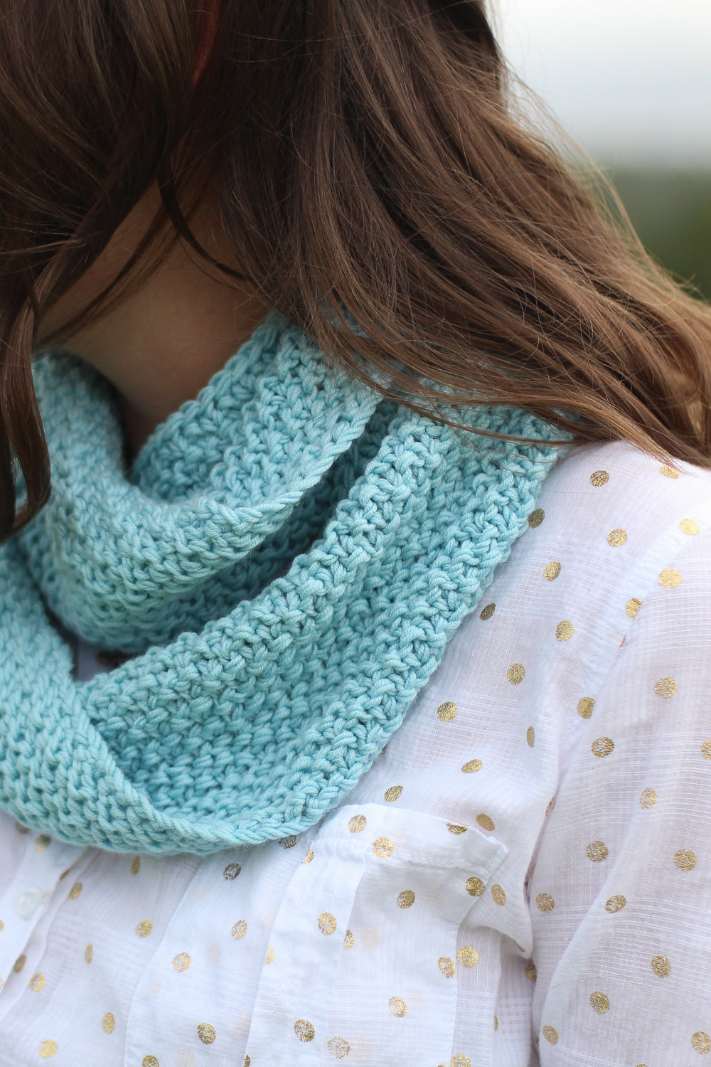 Maple Infinity Scarf | PDF Knitting Pattern