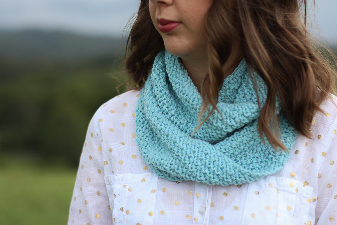 Maple Infinity Scarf | PDF Knitting Pattern