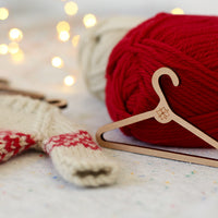 Mini Jumper (Sweater) Ornaments | Complete Knitting Kit