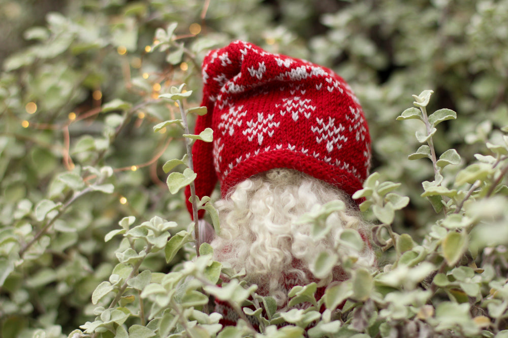 Nordic Christmas Gnome | PDF Knitting Pattern