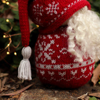 Nordic Christmas Gnome | PDF Knitting Pattern