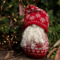 Nordic Christmas Gnome | PDF Knitting Pattern